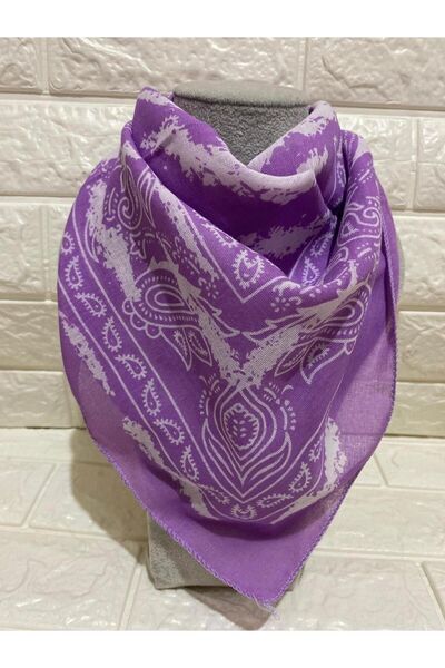 sema aksesuar Unisex Etnik Desenli Pamuk Fular - Bandana