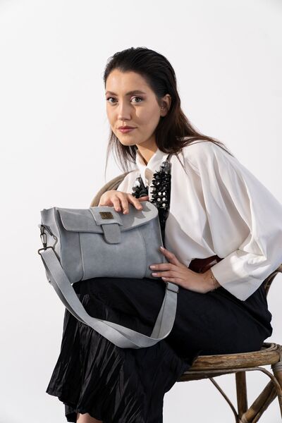 Mu leather design Kephren omuz çantası