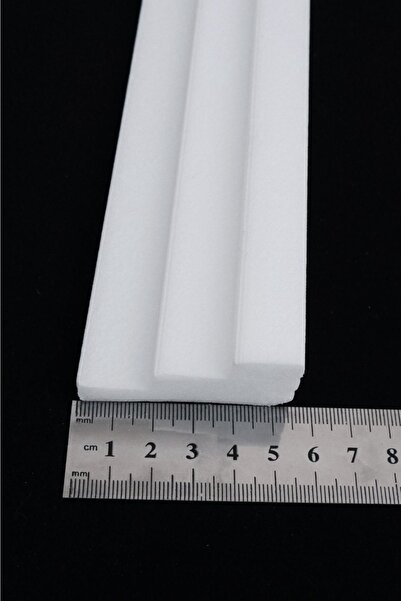 Europiyer 5,5 Cm Genişliğinde Köpük Bordür Dekoratif Duvar Çıtası, Ep-150 T (...