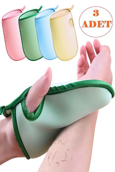 safestore 3-Piece Grab Body Washcloth Skin Cleanser Dead Skin Remover Remover Washcloth Bath Bath Washcloth