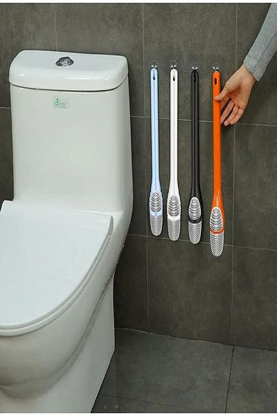safestore Βούρτσα τουαλέτας σιλικόνης και λεπτής λεπτομέρειας με σχέδιο πάπιας