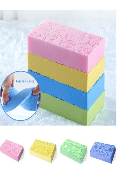 safestore Soft Sponge Body Scrub Skin Cleanser Dead Skin Remover Remover Scru...