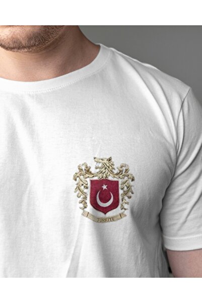 AEMİ Nacionalni tim Bozkurt - print na prsima u obliku polumeseca i zvezde, O...