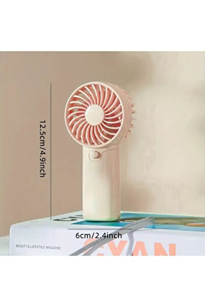 hediyeofisi Taşınabilir Mini Şarjlı El Fanı,ofis, Dış Mekan, Seyahat Ve Kamp ...