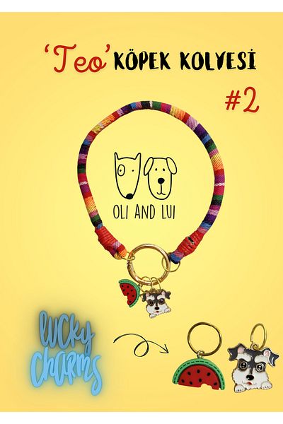 Oli and Lui Luca Cat Dog Necklace - Cute and Charm Detailed