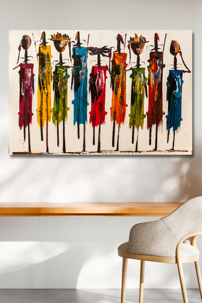 Tablo Center Dev Boyut Dekoratif Kanvas Tablo 100x140cm