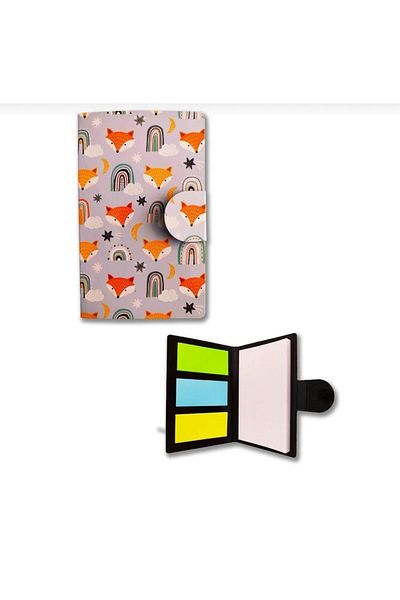 ileri grup Mini Pocket Adhesive Notebook (Memo Pad) (Fox)