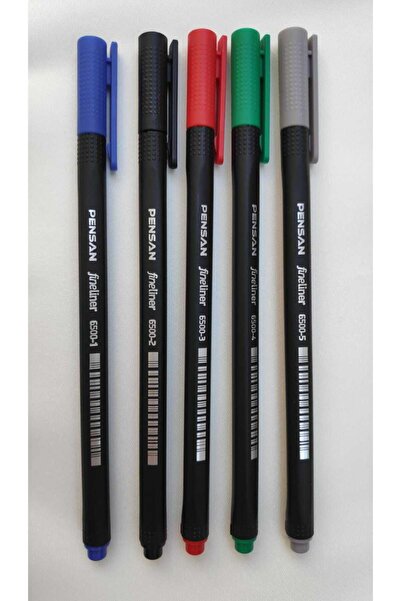 ileri grup 5'li Fineliner 0.4 mm Keçe Uçlu Kalem