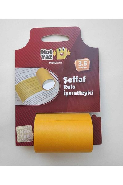 ileri grup Adhesive Colored Transparent Roller Line Marker 65 mm x 3.5 meters