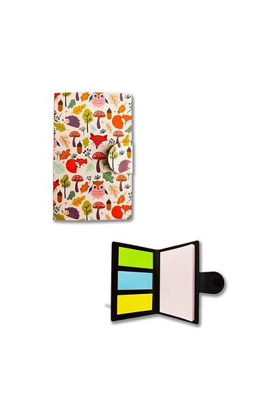 ileri grup Mini Pocket Adhesive Notebook (Memo Pad) (Nature)