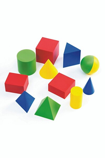 ileri grup Geometrik Cisimler 12 Parça (Matematik Materyalleri)