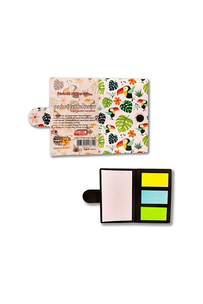 ileri grup Mini Pocket Adhesive Notebook (Memo Pad) (Parrot)