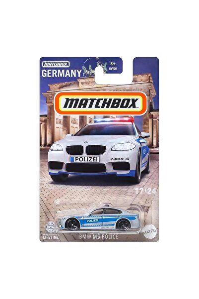 Matchbox Almanya 2024 BMW M5 Police - HVV38
