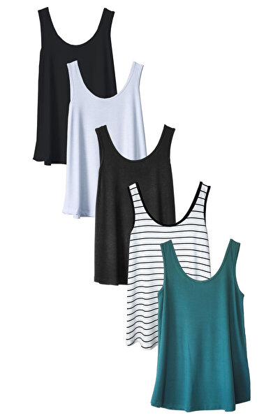 EFFE 5 памучни трикотажни потника Suprem