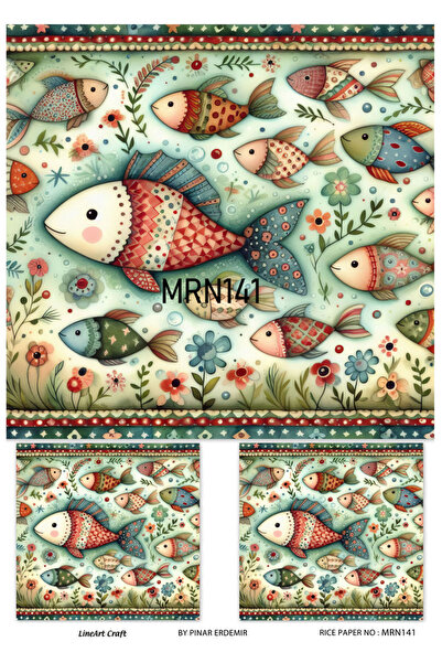 LİNEART سلسلة مارين MRN141 - ديكوباج نحاسي 30*42 سم