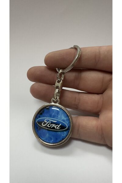 imza direksiyon kılıfı Breloc metalic cu logo Ford, reversibil (1 BUC)