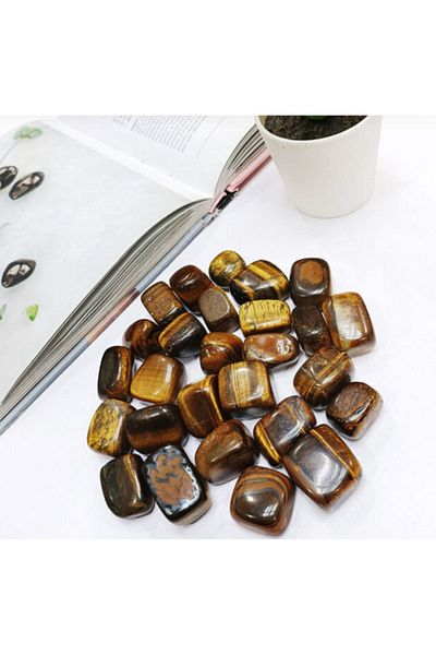Mystic Energy 1 Piece Natural Tiger Eye - Tumbled Stone| Gift Natural Stone