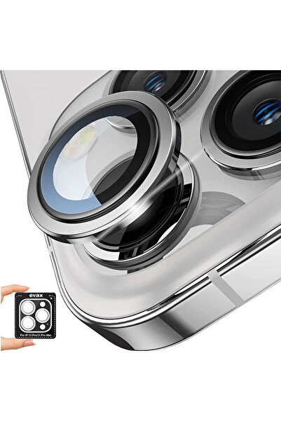 Evax (SAFIR) Iphone 13 Pro Max / 13 Pro Uyumlu Safir Kamera Lens Koruyucu Tak...