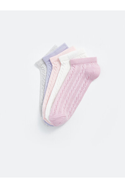 LC Waikiki LCW Women's Booties Patterned Socks - Pack of 5