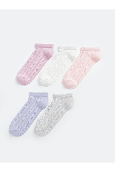 LC Waikiki LCW Women's Booties Patterned Socks - Pack of 5