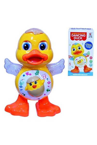 Genel Markalar Dans Eden Pilli Ördek - Hareketli Işıklı Sesli Şarkı Söyleyen