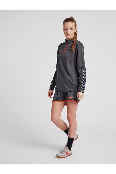 hummel hmlAUTHENTISCHES YARIM FERMUARLI SWEATSHIRT KADIN