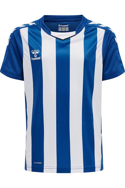 hummel hmlCORE XK ÇİZGİLİ FORMA ÇOCUKLAR S/S