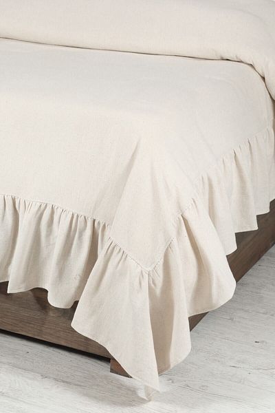 cotton maison Natural Bedspread Double Vintage 240x260 Cm