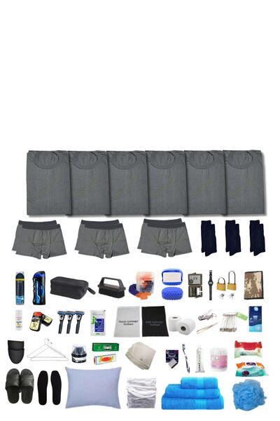 Mrc tactical Havacı 6'lı Her Şey Dahil Bedelli Askerlik Seti - Fanila, Boxer,...