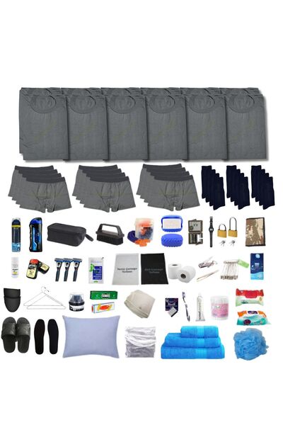 Mrc tactical Havacı 12'li Her Şey Dahil Bedelli Askerlik Seti - Fanila,Boxer,...