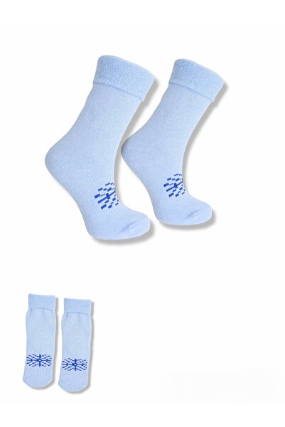 Black Arden Socks Yün Akrilik Kartanesi Desenli Kadın Kışlık Örme Bot 36-40 Numara Çorap Bt-0765 Tek Çift