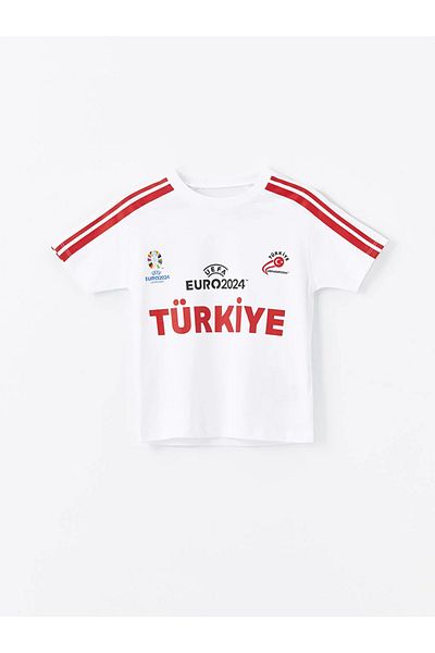 LC Waikiki Tricou LCW pentru bebeluși - Gâtul turnat, imprimat Turcia, IMREX GLOBAL