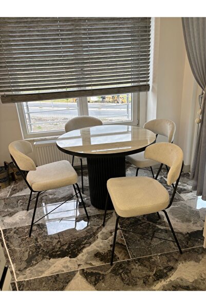 Solay Home Solay yuvarlak masa sandalye takım