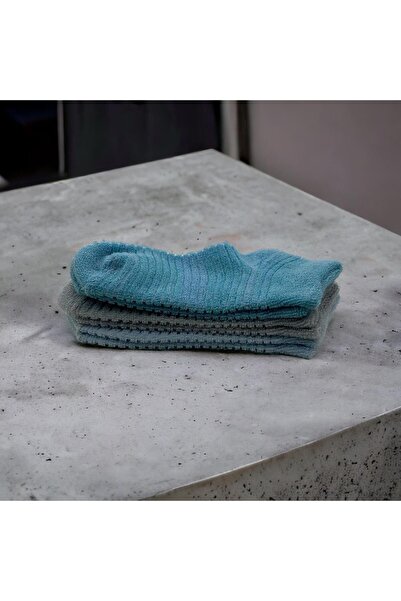 Black Arden Socks 3 Çift Kışlık Bölgesel havlu Patik Çorap