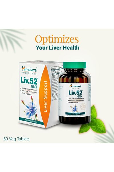 Himalaya Herbals Himalaya Liv52 Gnx 60 Tablets