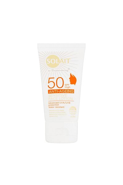 Solait Anti Age SPF 50 Sunscreen Sensitive Skin 50 ml