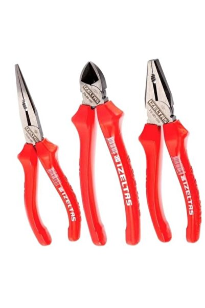 İzeltaş 3 Parça Pense-yankeski-kargaburnu Takımı Tyc00474814503