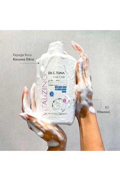 Farmasi DR. C. TUNA Vitalizing - 500 ml Shampoo Effective Against Dandruff