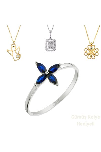 Çgk Çiğdem Gürel Kuyumculuk Ince Çiçek Altın Yüzük