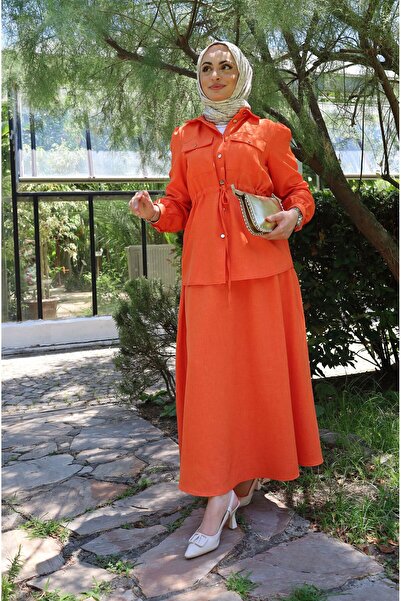 W WARGA Skirted Suit Set