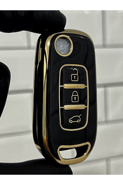 BARKAS ELEKTRONİK Renault Taliant Switchblade Nano Key Case Black