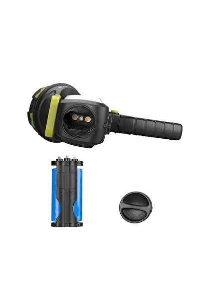 S-LINK Sl-f894 3000mah Usb Şarjlı Döner Kollu El Feneri 5w 18 18 Beyaz Kırmızı Ledli