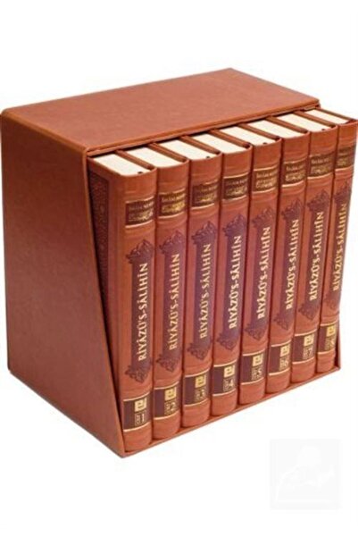 Erkam Yayınları Riyazüs Salihin - Lüks Baskı - (8 Cilt) - Imam Nevevi