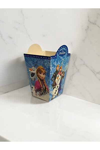 LASAGNA STORE Frozen Elsa Temalı Baskılı 8 Kişilik Mısır Kutusu