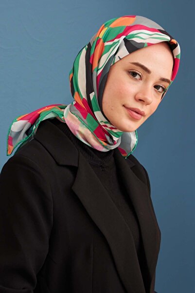 İpekhan Ipekhan Daphne Візерунковий бавовняний шарф 1108-04