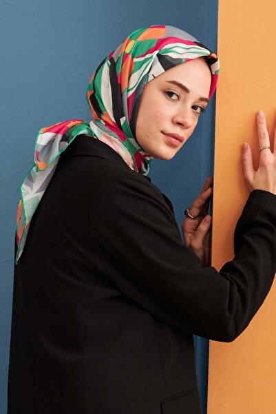 İpekhan Ipekhan Daphne Візерунковий бавовняний шарф 1108-04