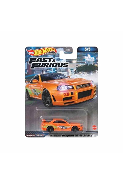 mattel Hw Fast&furious Nissan Skyline Gt-r Premıum