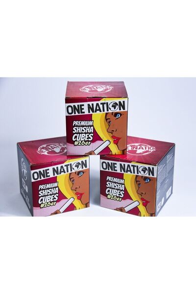 One Nation Nargile Kömürü 3 kg  26 mm