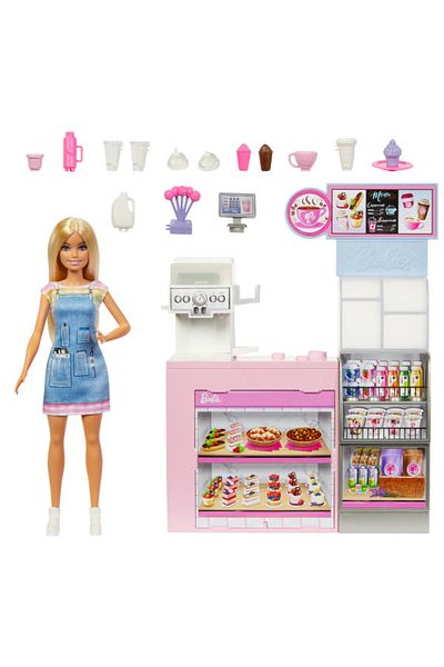 Barbie Coffee Shop Playset (Refreshed) HXN94