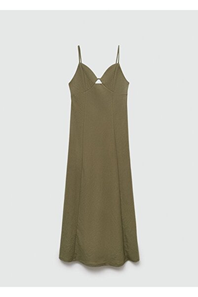 MANGO Woman Uzun askılı elbise
